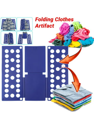 Kids Clothes T-Shirt Folder Magic Folding Flip Board Fast Laundry