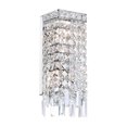 thumbnail image 2 of CWI Lighting Colisée Applique Murale 2 Lumières Fini Chrome Déco Maison, 2 of 6