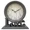 style4, variant on European style Round Desk Clock Mantel Clocks Non Ticking Love Decorative Table Clocks for Office Living Room Bedroom Farmhouse