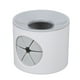 thumbnail image 2 of Soporte para cepillo de dientes eléctrico, sin perforaciones, Base gris, plástico, línea minimalista, diseño de ventilación, soporte para cepillo de dientes de pared, 2 of 8