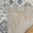 thumbnail image 4 of Gertmenian Baku Nevaeh Traditional Oriental Blue Soft Polypropylene/Polyester Area Rug, 9' x 12', 4 of 5