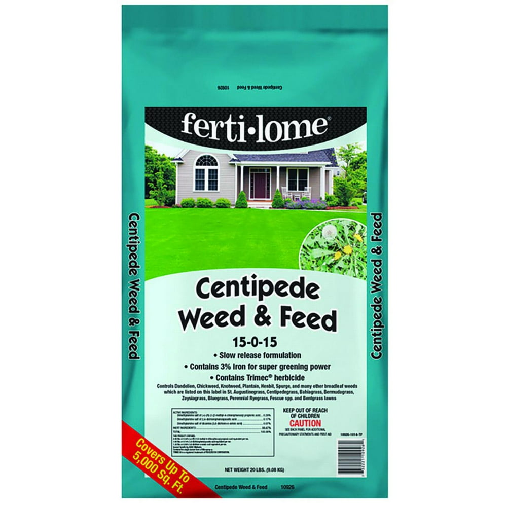 Fertilome Centipede Weed & Feed Lawn Fertilizer With Weed Killer
