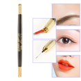 thumbnail image 1 of de de doble cabeza, tatuajes manuales, de cejas antiniebla para maquillaje permanente 21A shamjiam Bolígrafo Microblading, 1 of 9
