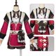 thumbnail image 3 of Genshin Impact-disfraz de Halloween para mujer, ropa de Cosplay, vestido, juego, Charlotte, 3 of 4