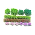 thumbnail image 1 of Bunblic DIY Miniature Grass Tufts Artificial Grass Modeling Versatile Flower Cluster for Architecture Building Train Landscape Style C, 1 of 8