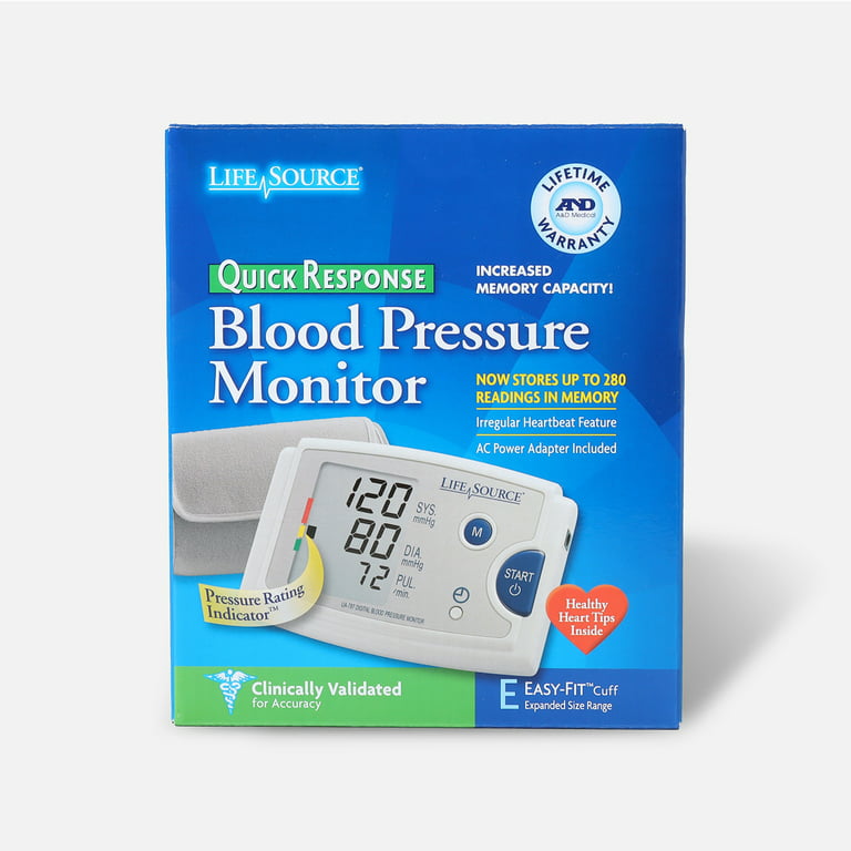 3 Pack - LifeSource Blood Pressure Monitor Extra Large Cuff UA-789AC 1 Each