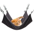 thumbnail image 1 of Hanging Cat Hammock, Pet Hammock for Cage, Adjustable Cat Bed Two Sides Comfortable/Waterproof Resting Sleepy Pad for Cats Small Dogs Rabbits or Other Small Animals, 1 of 7