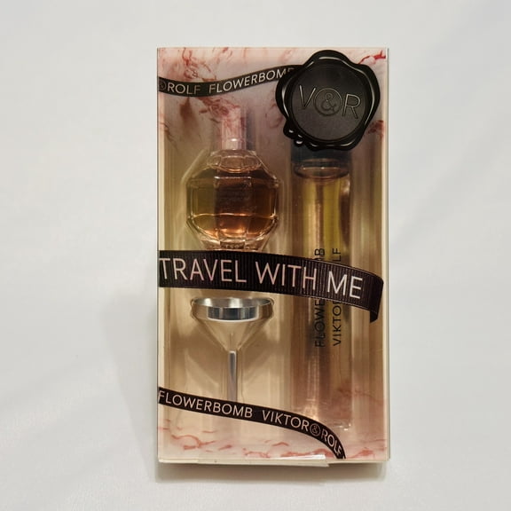 Flowerbomb Viktor & Rolf Duo women set 0.24   0.5 oz EDP   Refill Funnel