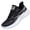 black, variant on Comfortable Sneakers for Men Women Breathable Mesh Running Sneakers for Daily Wear Walking Running Gym Travel