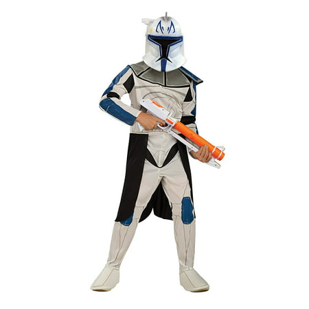 Star Wars Clone Wars Clone Trooper Child's Captain Rex Costume, Small, Star Wars Clone Wars Clone Trooper Child's Captain Rex Costume, Small By