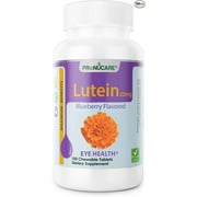 Lutein 20mg Super Eye Health with Natural Blueberry - and Vitamin C Chewable/Meltable Super Taste New Formula 100CT…