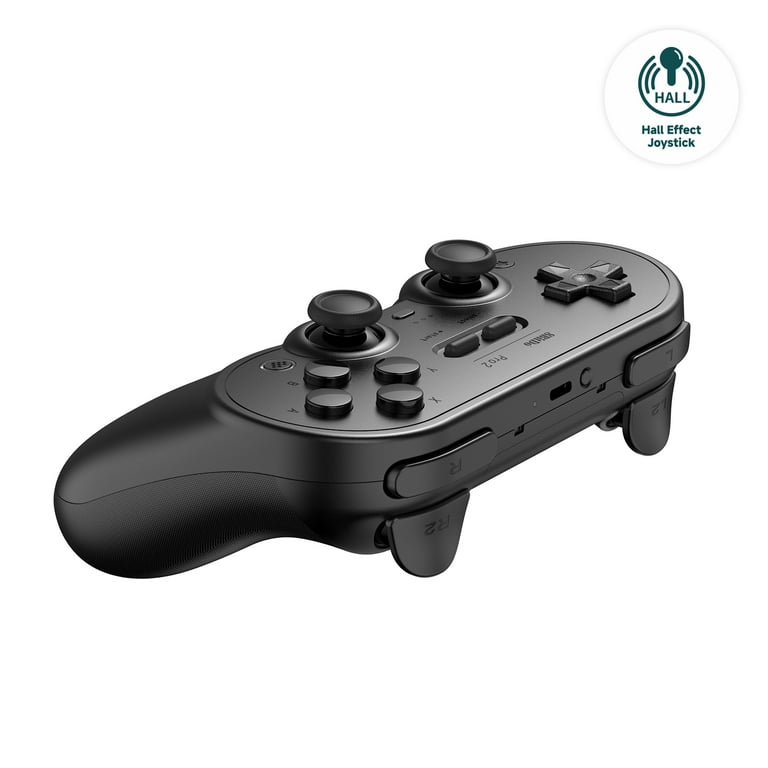 8Bitdo Pro Bluetooth Controller for Switch, Hall Effect Joystick