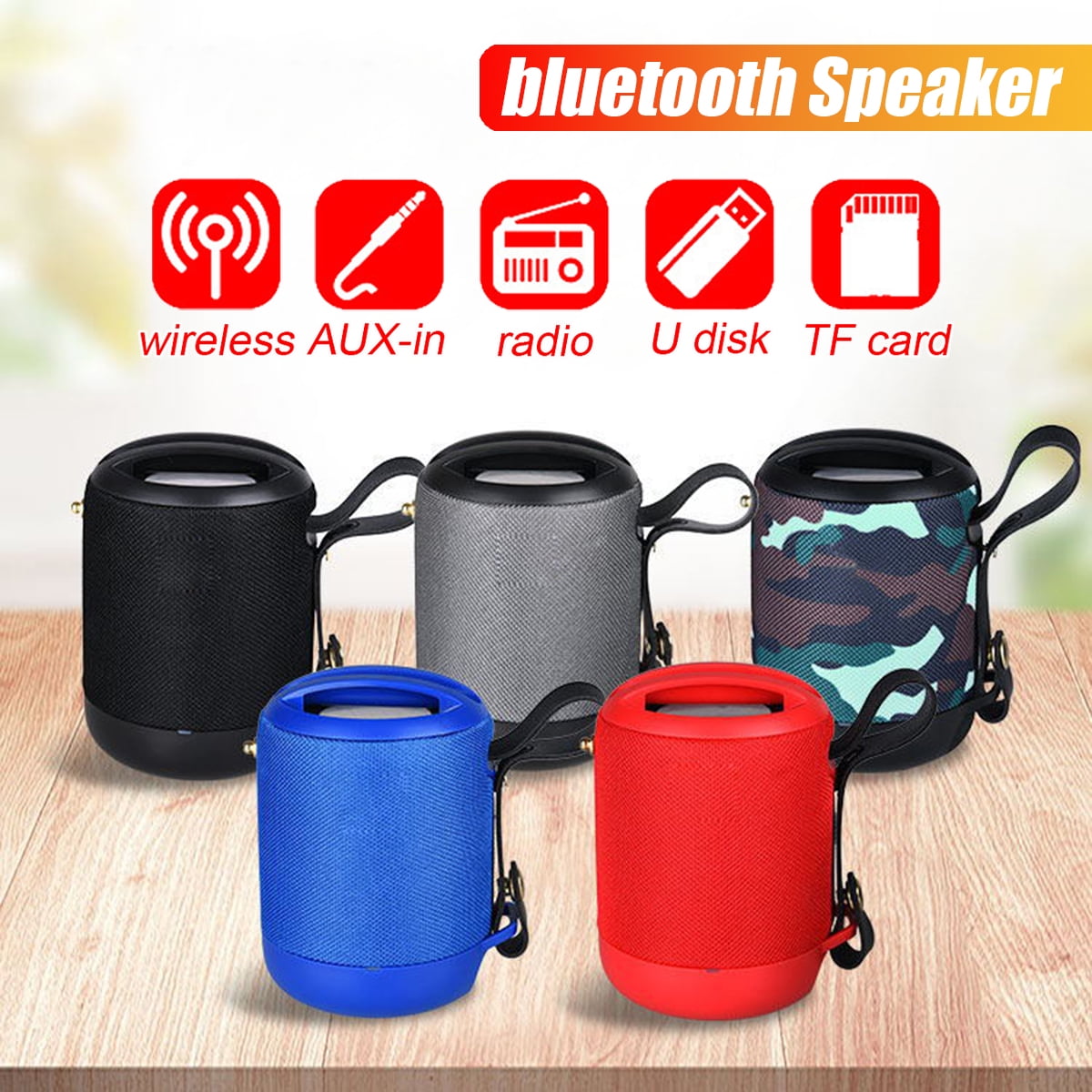 Outdoor Waterproof Bluetooth Speaker Portable Bluetooth Speaker Mini