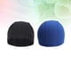 thumbnail image 5 of EeaseMX Gorros de natación de poliéster elásticos, gorros de ducha de ajuste cómodo para adultos, hombres y mujeres, pelo largo (negro/azul zafiro), 2 uds., 5 of 7