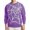 Light Purple, variant on Men's Spider Web Knit Sweater Long Sleeve Crew Neck Casual Pullover Top