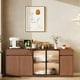 thumbnail image 3 of Living Room Bar Entrance Hall Sideboard Solid Wood Retro Hallway Patio Cabinet Minimalist Transparent Cajonera Bedroom Furniture My Lux Decor Round, 3 of 30
