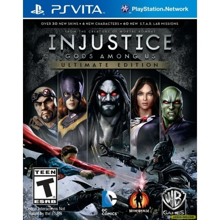 Injustice: Gods Among Us Ultimate Edition, WHV Games, PS Vita, 883929323265