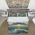 thumbnail image 2 of Designart 'Sunset Over Cloudy ocean' Sea & Shore Duvet Cover Set, 2 of 4