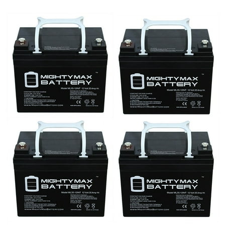12V 35AH INT Battery Replaces Burke Mobility Scout M1 M2 - 4