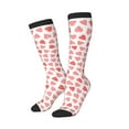 thumbnail image 2 of Balery Pink Hearts1 Fun Novelty Socks Men'S Women'S Crew Socks Funny Crazy Novelty Socks Quirky And Cool Socks, 2 of 9