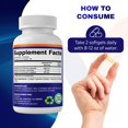 thumbnail image 3 of Suplemento Vitamatic en gel de aceite de menta, 550 mg, 180 cápsulas blandas, 3 of 8