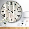 thumbnail image 2 of Designart 'A Woodland Walk Into The Forest V Traditional Wall Clock, 2 of 4