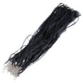 thumbnail image 5 of WHAMVOX  100 Pcs Snow Yarn Wax Thread Bracelets for Making Accessories Pendant Black 46x0.3x0.1cm, 5 of 8