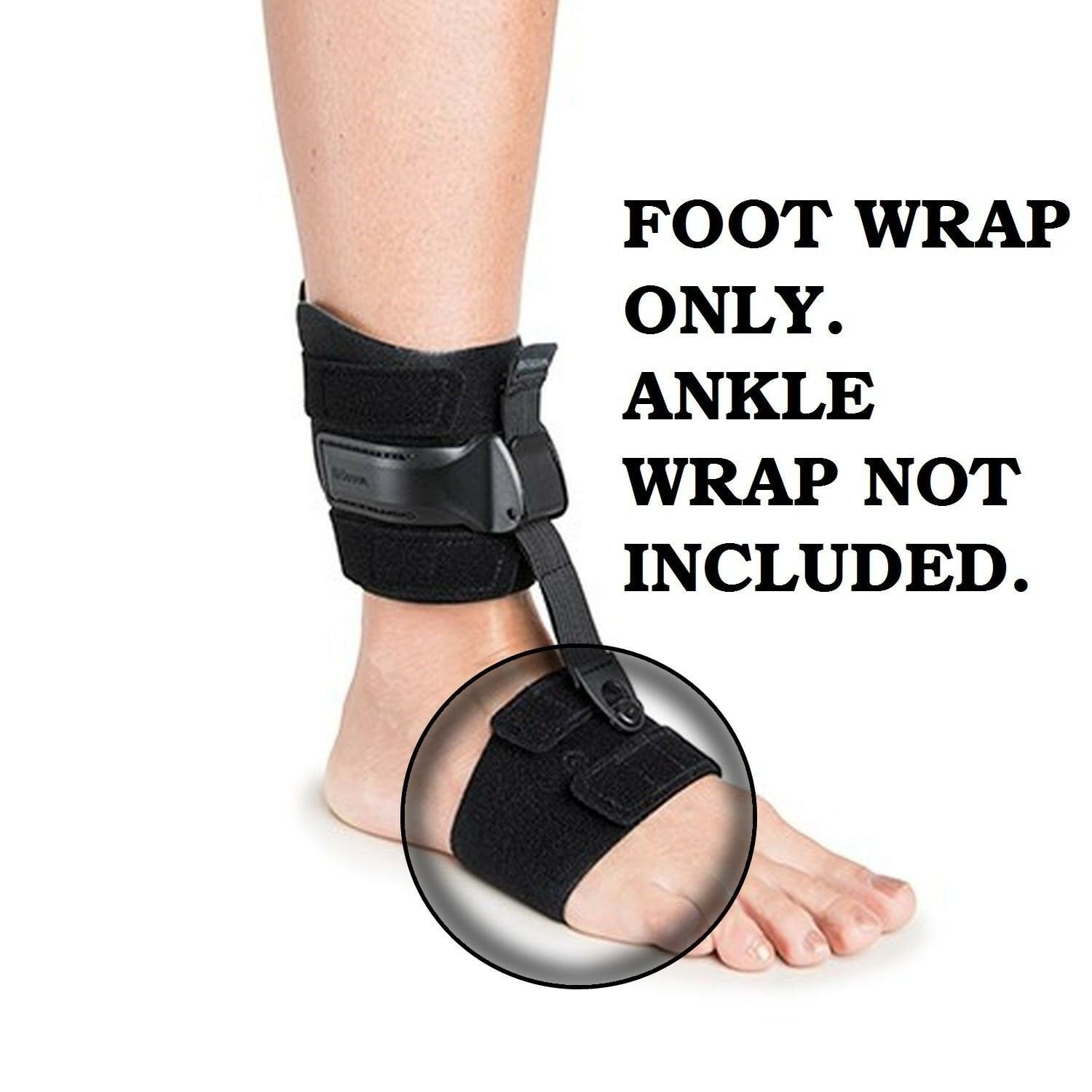 All NEW Ossur Rebound FootUp Foot Wrap, foot circumference 7.911