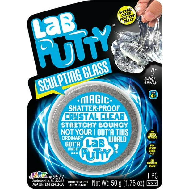 Lab Putty 9755604 1.76 oz Polymer Toy, Clear