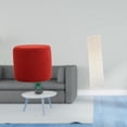 thumbnail image 2 of Reposapiés Otomano Redondo, Banco, Silla, Pequeño Sofá Cilíndrico, Taburete De Té Para Oficina, Dormitorio, Guardería, Apartamento, Pantalla De Lámpara De Pie De Papel, Acogedora, 2 of 8