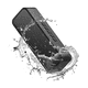 thumbnail image 2 of Bocina Bluetooth 5.0 Portátil Negro, 2 of 3