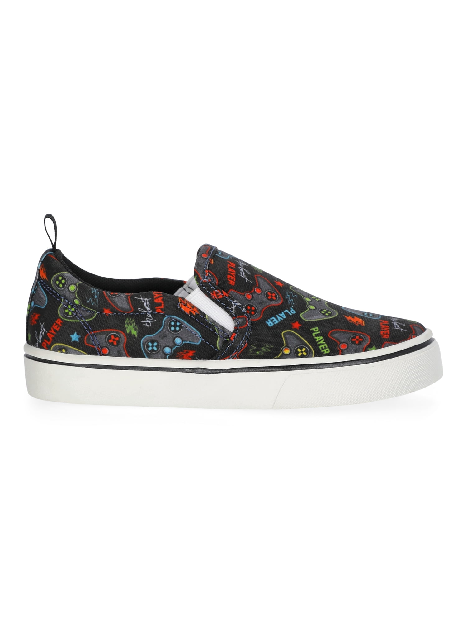 Wonder Nation Little and Big Boys Casual Slip On Sneakers