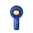 thumbnail image 1 of Bewildely Ventilador de mano Recargable Ventiladores de aire portátiles ajustables Bajo nivel de ruido Fresco Electrodomésticos Azul Bewildely HA061179-02B, 1 of 6