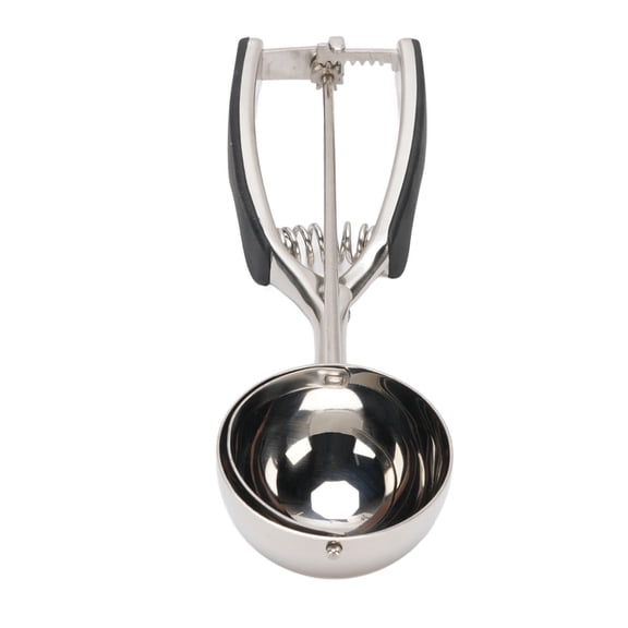 YAHHU 55mm 304 Stainless Steel Cookie & Ice Cream Scoop – Durable, Dishwasher Safe, Multi‑Use Food Scooper