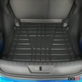 thumbnail image 3 of OMAC Cargo Mats Liner for Ford Focus 1998-2004 Wagon Black All-Weather TPE, 3 of 7