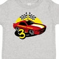 thumbnail image 4 of Inktastic Race Car 3rd Birthday Boys Toddler T-Shirt, 4 of 5