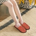 thumbnail image 5 of Slippers for Women, Pizza Cartoon Womens Slippers Fuzzy Winter House Shoes, Soft Anti-Skid Slippers Indoor and Outdoor, 5 of 7