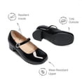 thumbnail image 4 of DREAM PAIRS Girls Mary Jane Low Heel Dress Shoes Flower Party Wedding Pumps for Little and Big Kids, 4 of 6