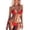 C602/Red, variant on XIYON Bikini Sets For Women New Bikini Solid Color Split Swimsuit Handwoven Women's Swimsuit Bathing Suit 2026