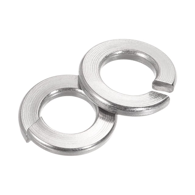 Parts Washer,Hardware Nuts,Washers,Split Lock Washer, 1/4-Inch 304 Stainless Steel Spring Lock Washer 50pcs