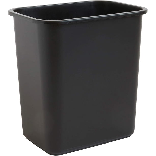 Cesto De Basura Que Ahorra Espacio - Cabe Debajo Del Escritorio - Espacios Pequeños Y Estrechos En Oficinas Comerciales, Cocinas, Oficinas En El Hogar, Dormitorios - Fácil De Limpiar - Negro