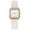 White 1I7, variant on Ke1Clo White Luminous Women's Watch, Elegant Quartz Timepiece for Casual and Special Occasions
