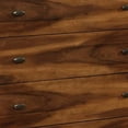 thumbnail image 3 of Benjara Wooden Chest with 5 Drawers- Dark Walnut Brown, 3 of 11