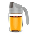 thumbnail image 1 of Dispensador automático de aceite de oliva, botella de vidrio para cocina, vinagrera con tapa y tapón automáticos, boquilla antigoteo, mango antideslizante Jormftte CPB-DE-WX158-2, 1 of 5