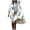 Green, variant on Women's V Neck Floral Mini Dresses Long Sleeve Swimwear Beach Blouse Bikini Beachwear Swimwear Beach Skirts Flowy Boho Dress Green S-XXL