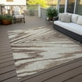 thumbnail image 6 of Addison Rugs Chantille Indoor/Outdoor Transitional Modern Brown Washable Rectangle Rug, 10' x 14', 6 of 6