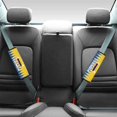 thumbnail image 2 of Chririnla Car Seat Belt Covers Skin-Friendly Polyester Fabric, Compatible with, Suitable for Sedan, Colombia Flag Theme, 2 of 8