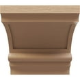 thumbnail image 2 of 6"W x 6"D x 6"H Wide Diane Rough Cedar Woodgrain TimberThane Corbel, Primed Tan, 2 of 6