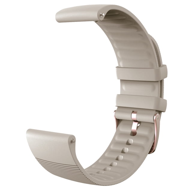 Universal Soft Silicone Replacement Band Compatible with Multiple Smart Watch Models 20mm Width Durable Comfortable Wrist Strap Accessory