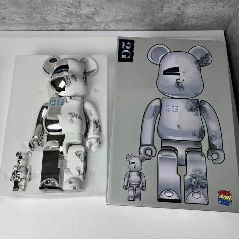 MEDICOM TOY - BE@RBRICK SORAYAMA×DanielArsham100％&amp;400％ Sculpture “Sorayama x Arsham 2G 400% + 100%” from Be@rbrick